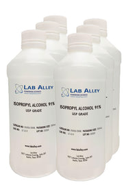 Isopropyl Alcohol, USP Grade, 91% 500mL Bottle