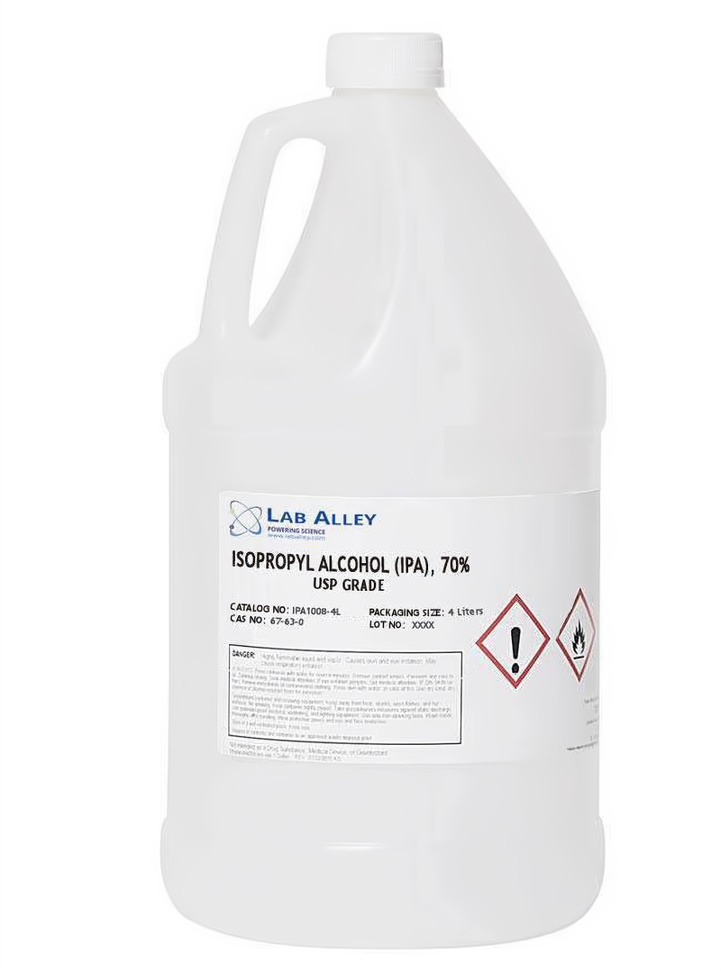 Isopropyl Alcohol, USP Grade, 70%