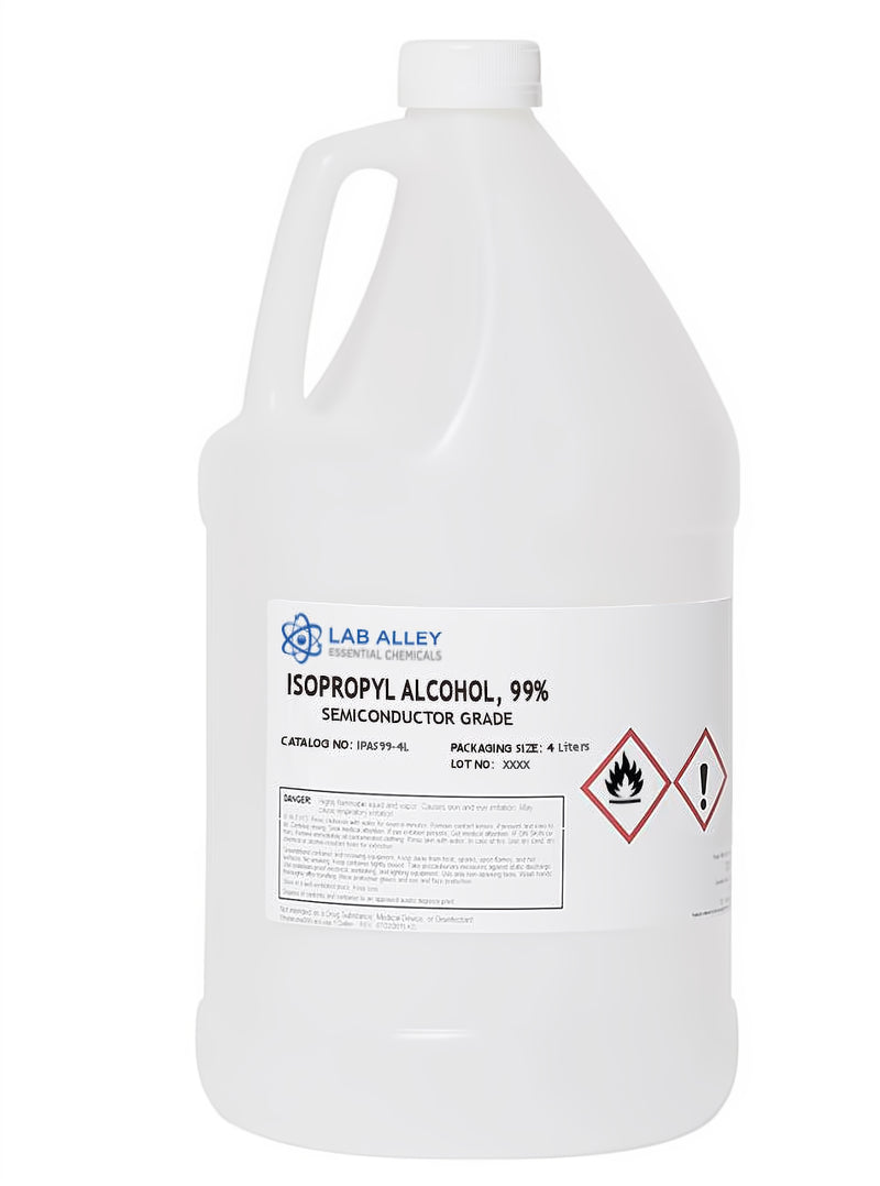 Isopropyl Alcohol, 99% Semiconductor/Electronic Grade