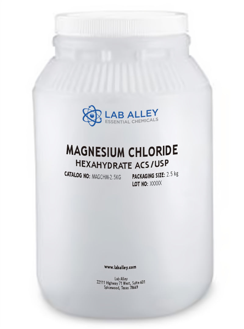 Magnesium Chloride Hexahydrate ACS/USP, 2 .5 Kilograms