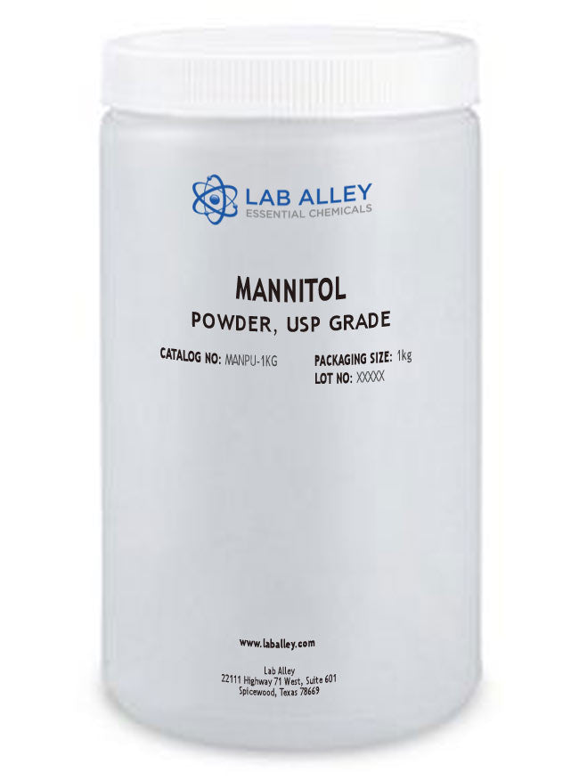 Mannitol, Powder, USP Grade, 1kg