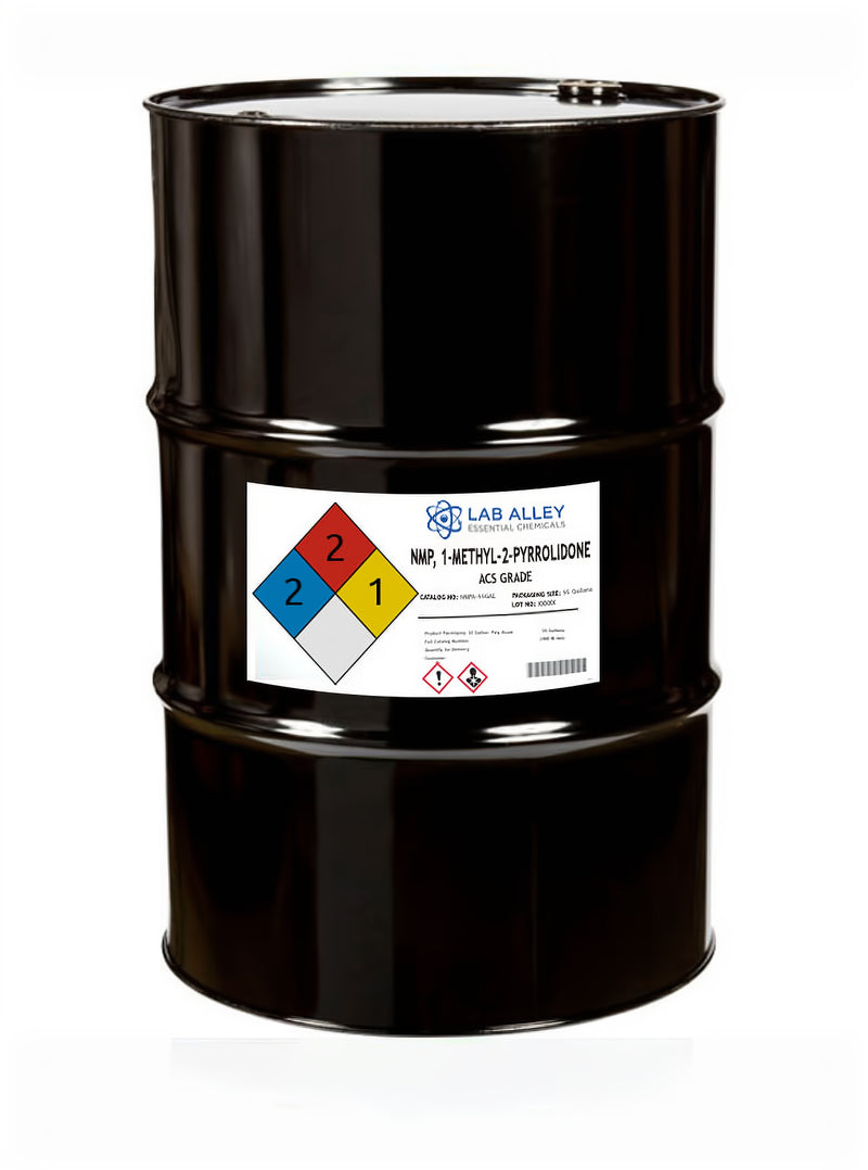 NMP, 1-Methyl-2-Pyrrolidone, ACS Grade, 55 Gallons