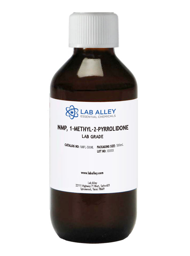 NMP, 1-Methyl-2-Pyrrolidone, Lab Grade, 500mL