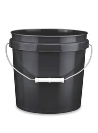 Plastic Pail, Black