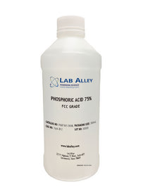 Phosphoric Acid, Food Grade (FCC), Kosher, 75%, 500 mL