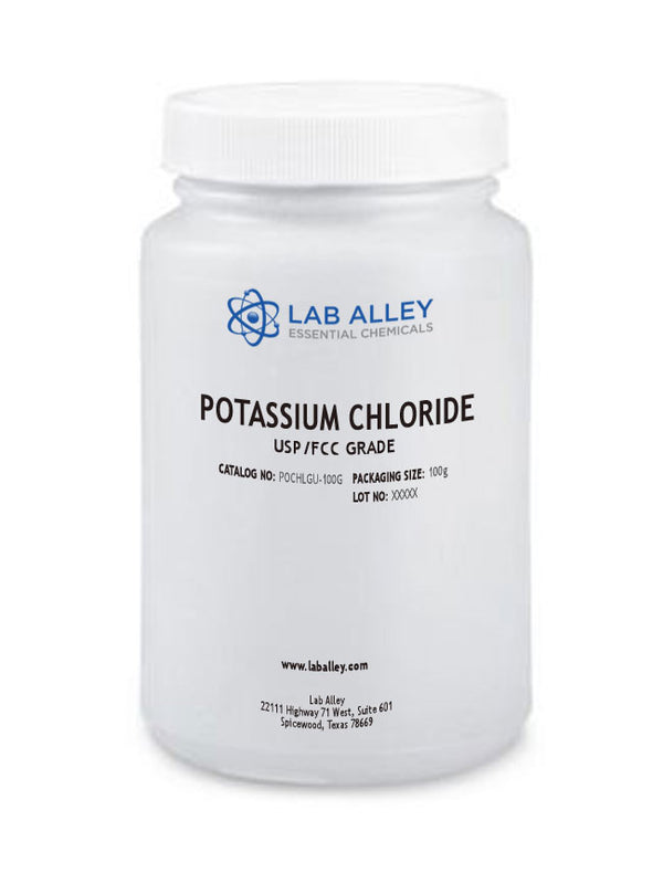 Potassium Chloride USP/FCC Grade, 100g
