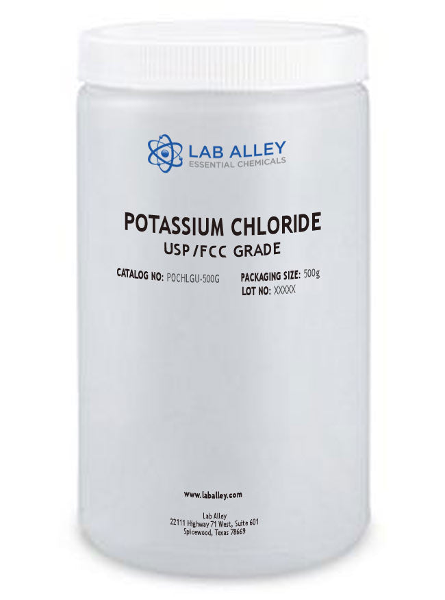 Potassium Chloride USP/FCC Grade, 500g