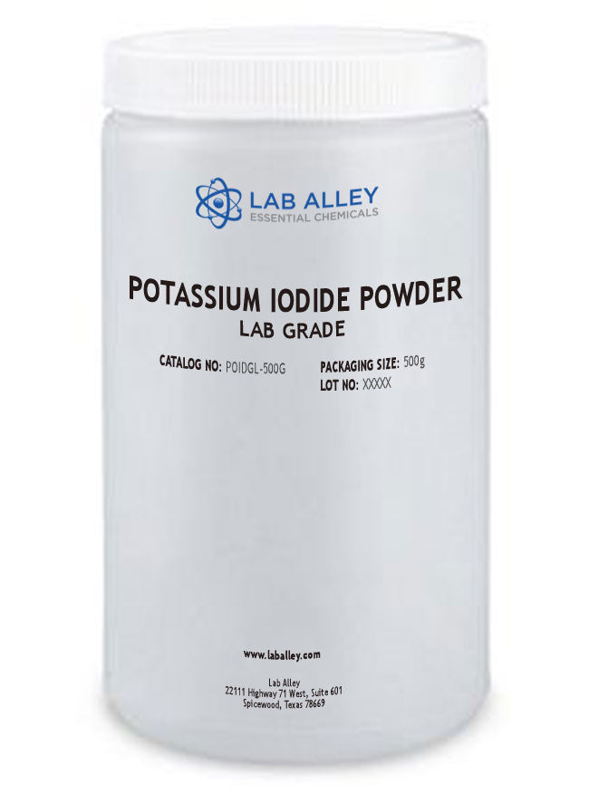 Potassium Iodide Powder Lab Grade, 500g