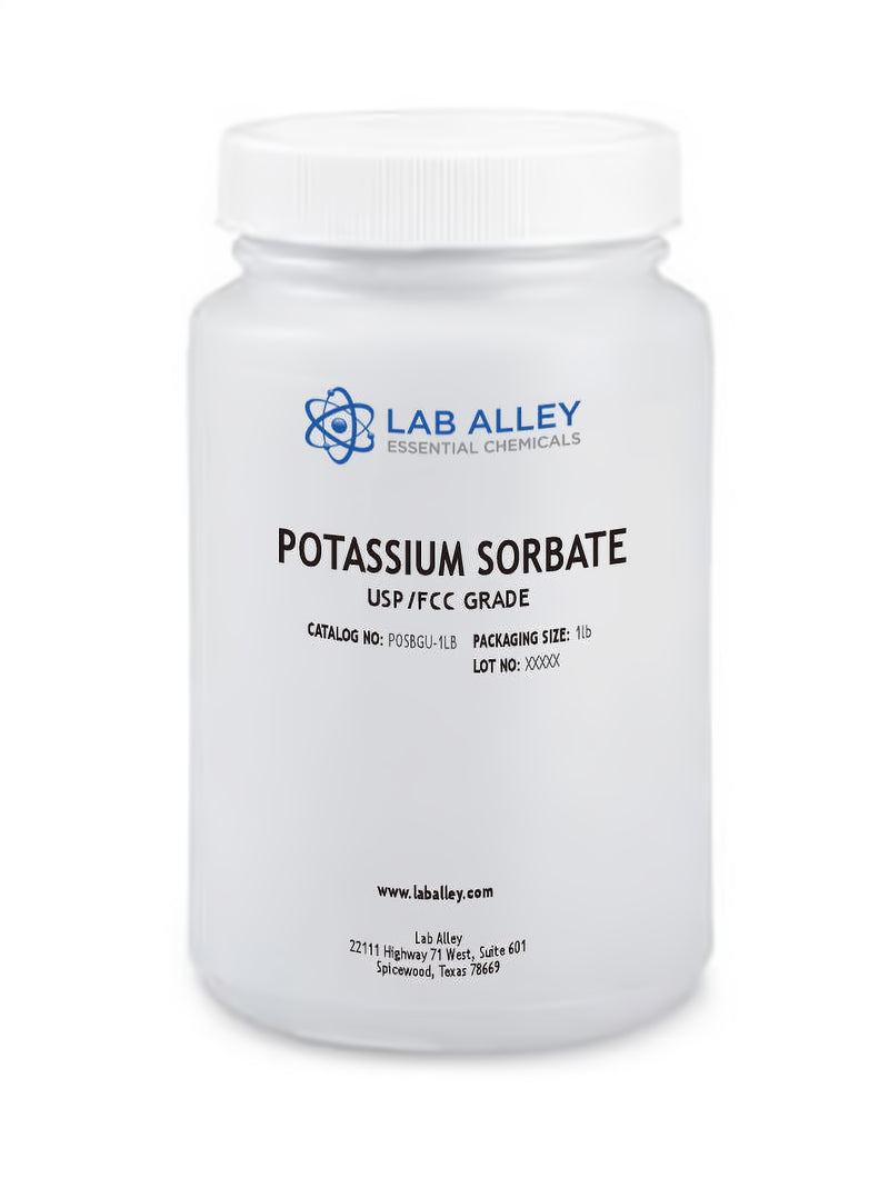 Potassium Sorbate, USP/FCC, Kosher, 1 Pound