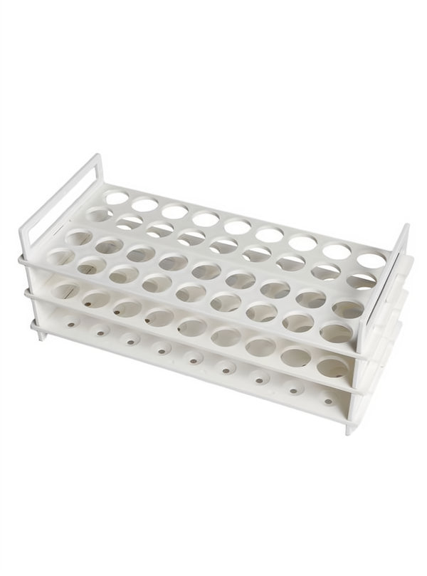 Plastic Test Tube Racks, 3-Tier