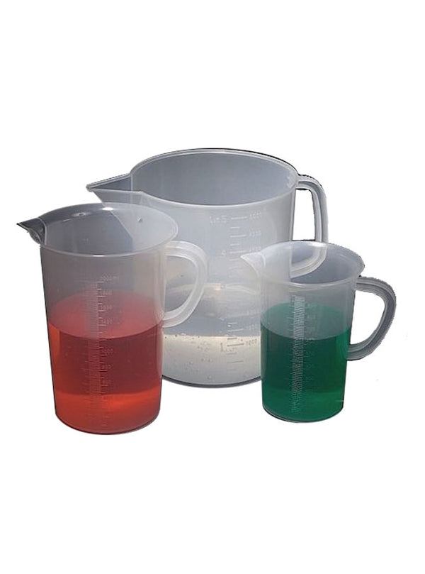 Beakers With Handle, Tall Form, PP