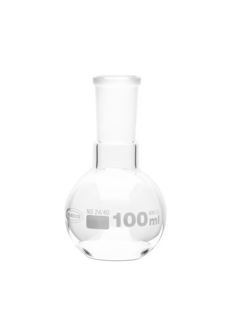 Boiling Flask, Flat Bottom, Ground Joints