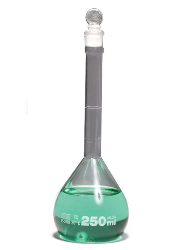 Volumetric Flask, Class B, Glass Stopper