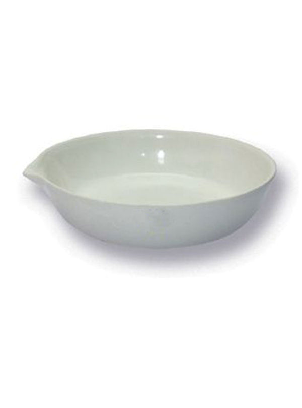 Porcelain Evaporating Dish, Flat Form