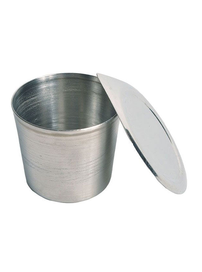 Crucibles, Stainless Steel, With Lid
