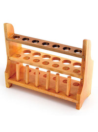 Wooden Test Tube Rack, 13-Tube