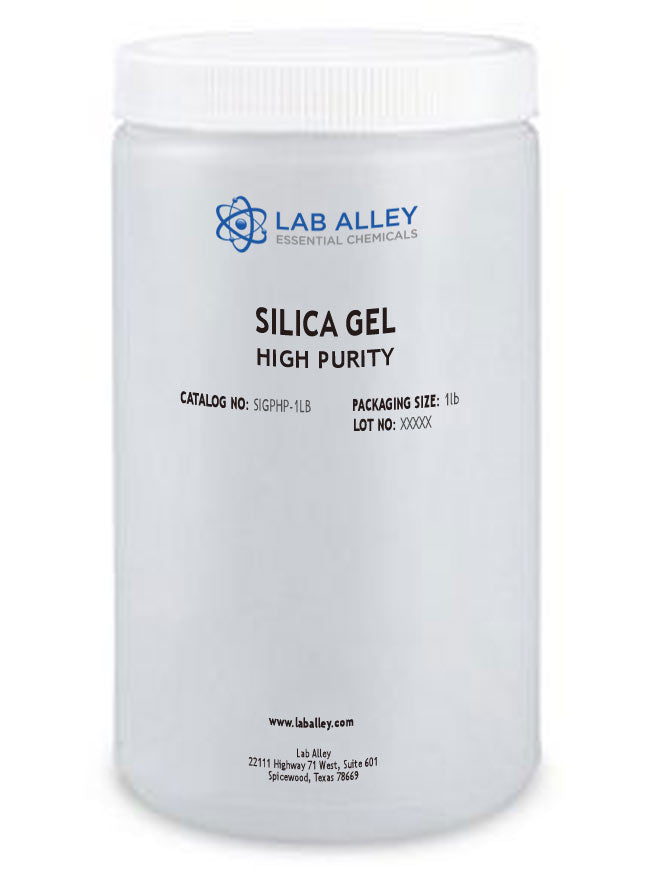 Silica Gel Powder, High Purity, 1 Pound
