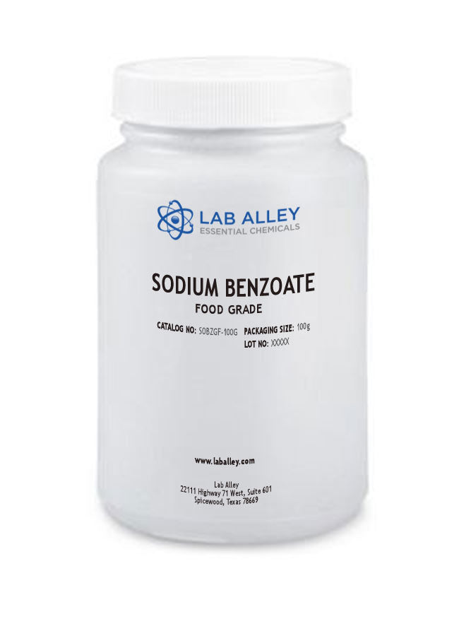 Sodium Benzoate, Food Grade, 100g