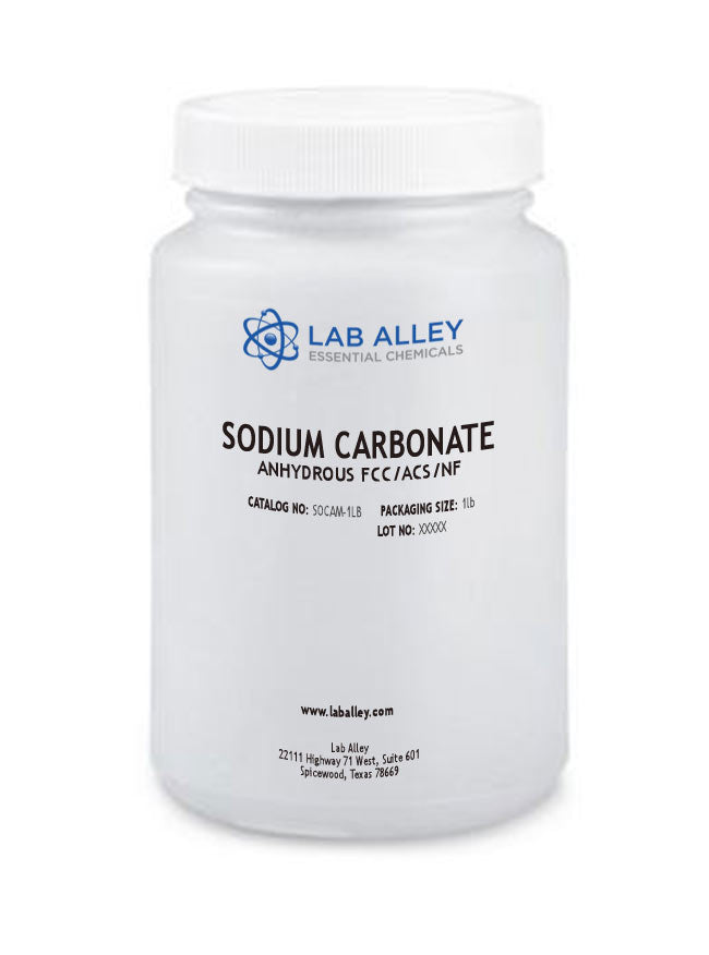 Sodium Carbonate Anhydrous FCC/ACS/NF, 1lb