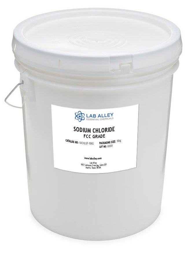 Sodium Chloride Crystal, FCC Grade, 10kg