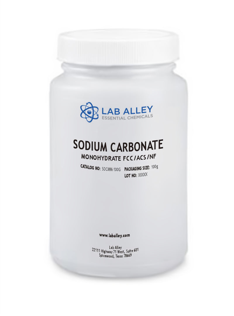 Sodium Carbonate Monohydrate FCC/ACS/NF, 100g