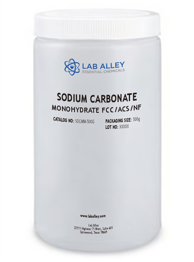 Sodium Carbonate Monohydrate FCC/ACS/NF, 500g