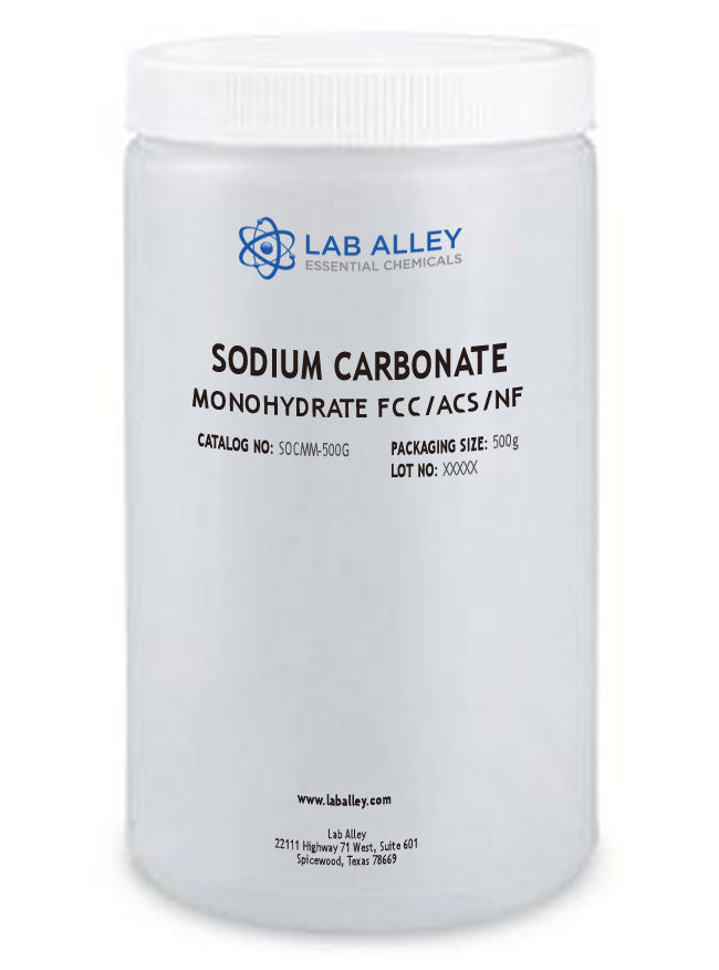 Sodium Carbonate Monohydrate FCC/ACS/NF, 500g