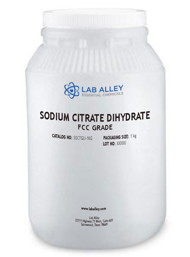 Sodium Citrate Dihydrate USP/FCC Grade, 1kg