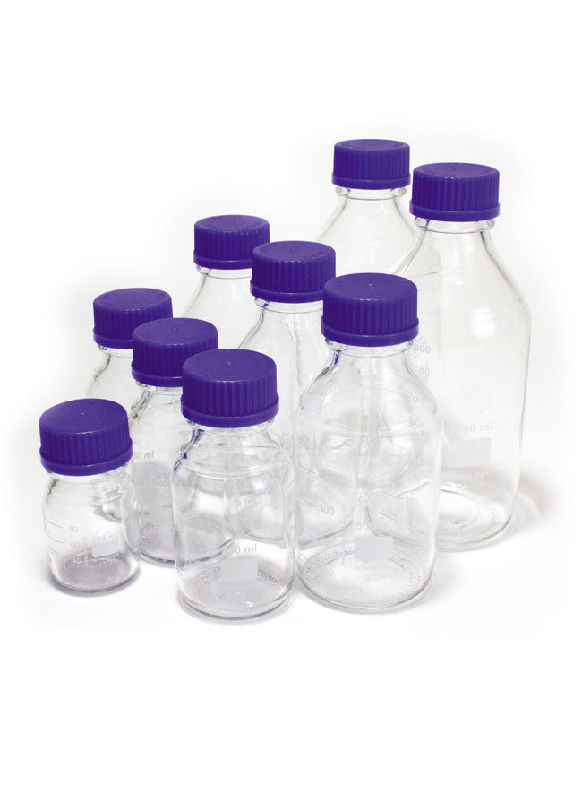 Glass Media and Storage Bottles
