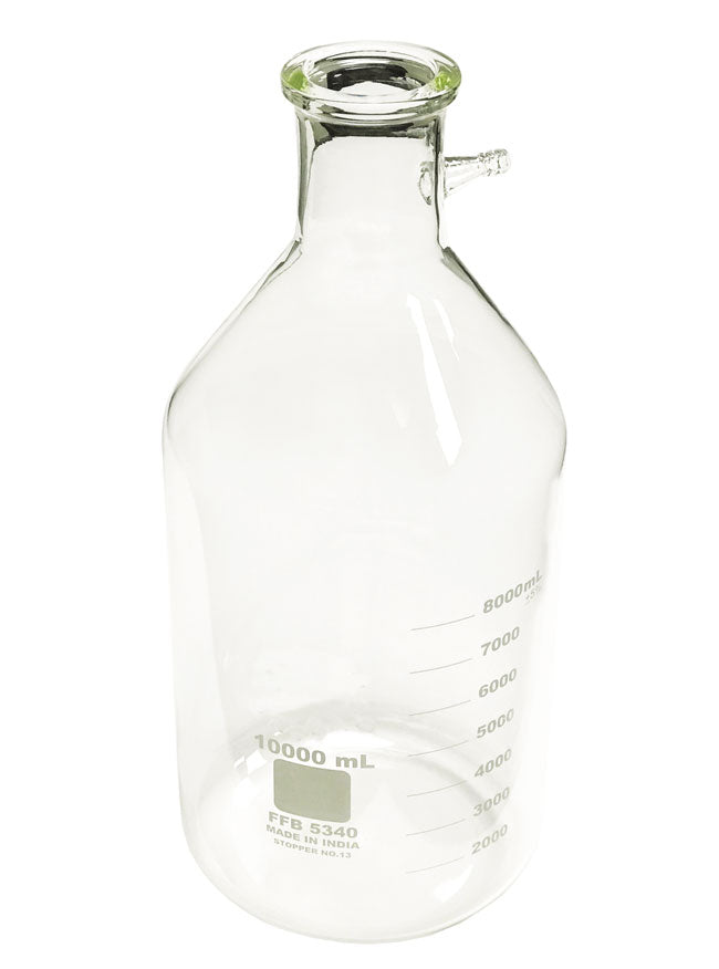 Glass Filter Flask, 10L Bottle