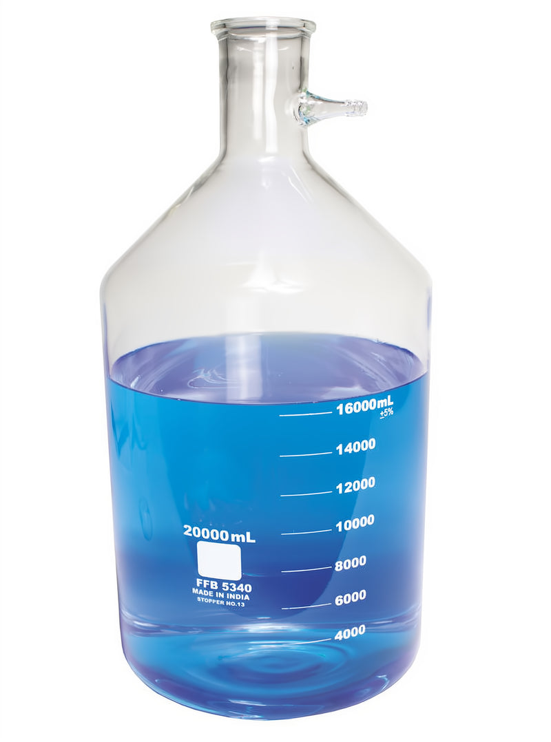 Glass Filter Flask, 20L Bottle