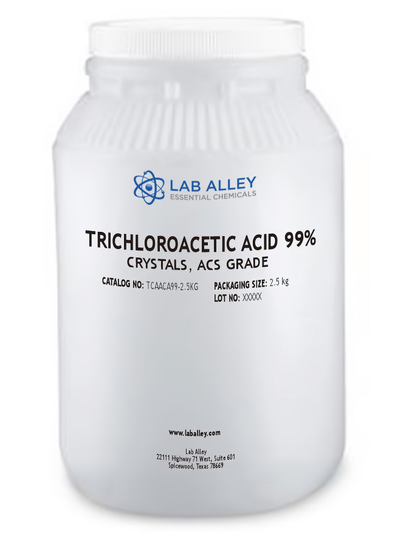 trichloroacetic acid crystals 99% ACS grade, 2.5KG