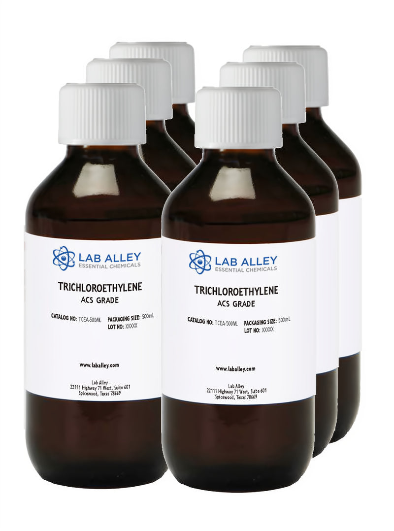 Trichloroethylene ≥99.5% ACS Grade, 6 x 500mL Case