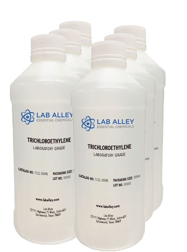 Trichloroethylene ≥99.5% Lab Grade, 6 x 500mL Case