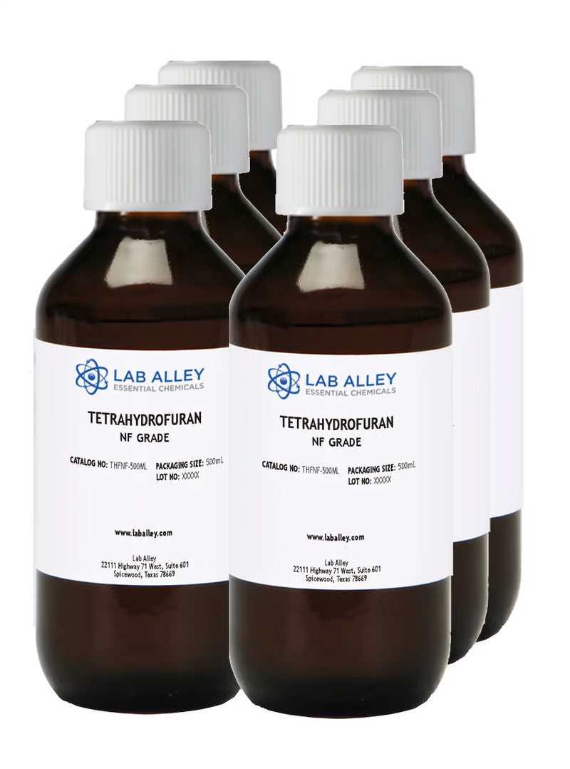 Tetrahydrofuran (THF) 99% NF Grade,6 x 500mL Case