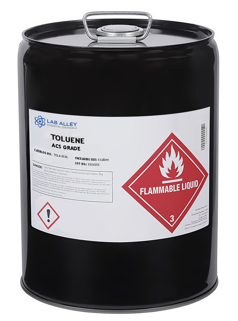 Toluene ACS Grade, 5 Gallons