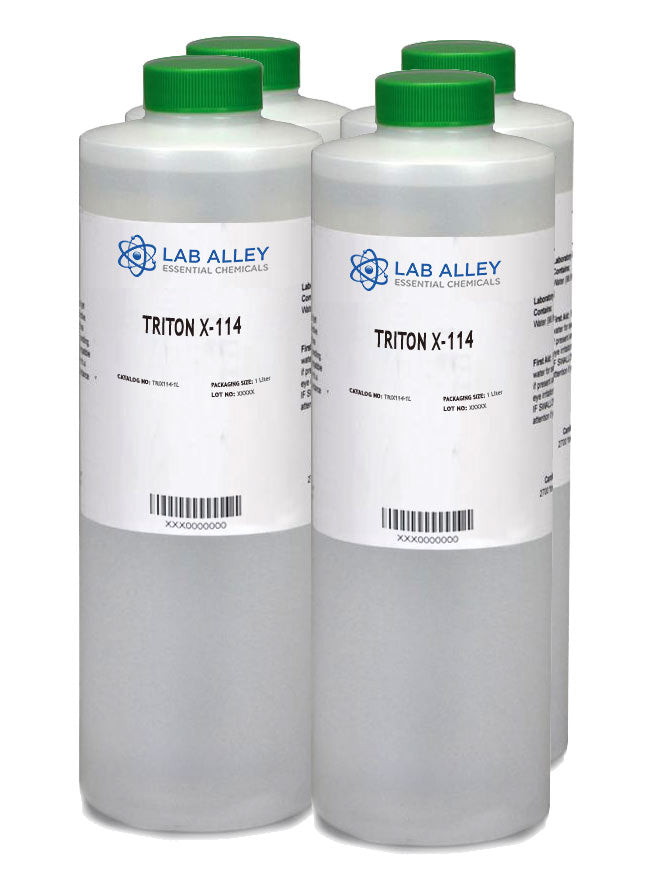 Triton X-114 Surfactant, 4 x 1 Liter Case