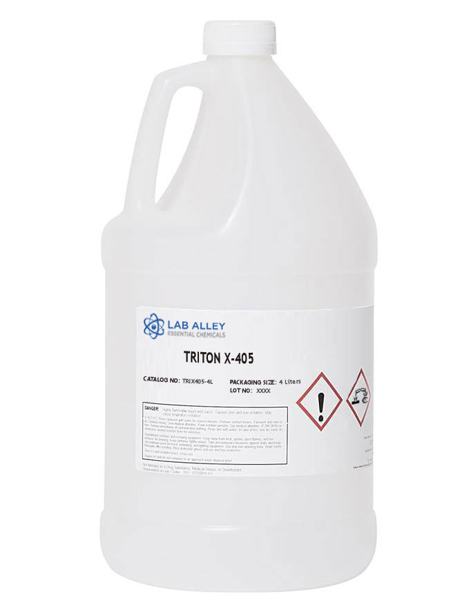 Triton X-405 Surfactant, 4 Liters
