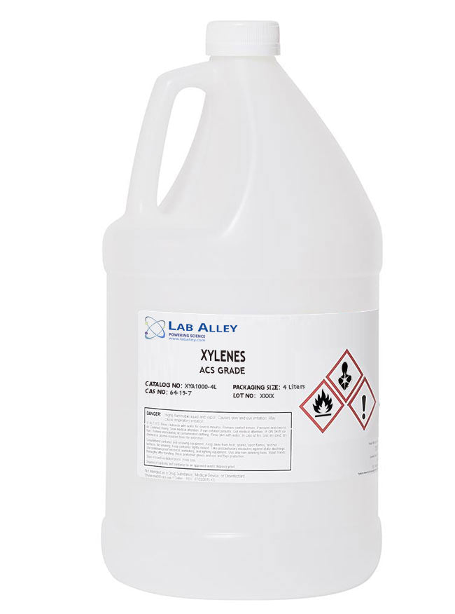 Xylenes, ACS Grade, 4 Liters