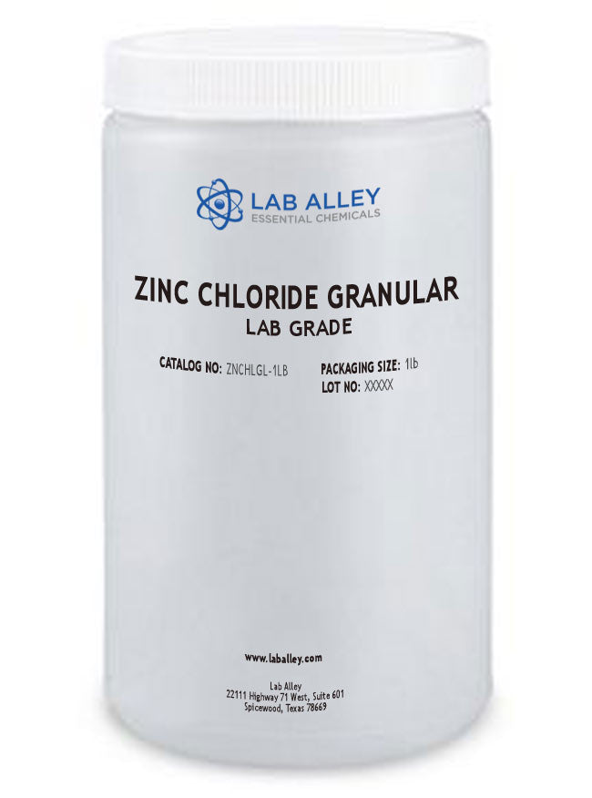 Zinc Chloride, Granular, Lab Grade
