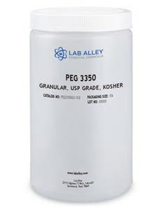 Polyethylene Glycol (PEG) 3350, Granular, USP Grade, Kosher