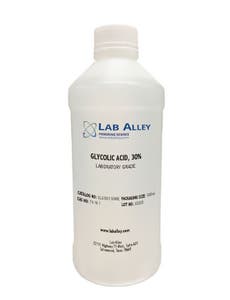 Glycolic Acid 30% Solution, Lab Grade