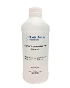 Isopropyl Alcohol 70% USP Grade, Halal