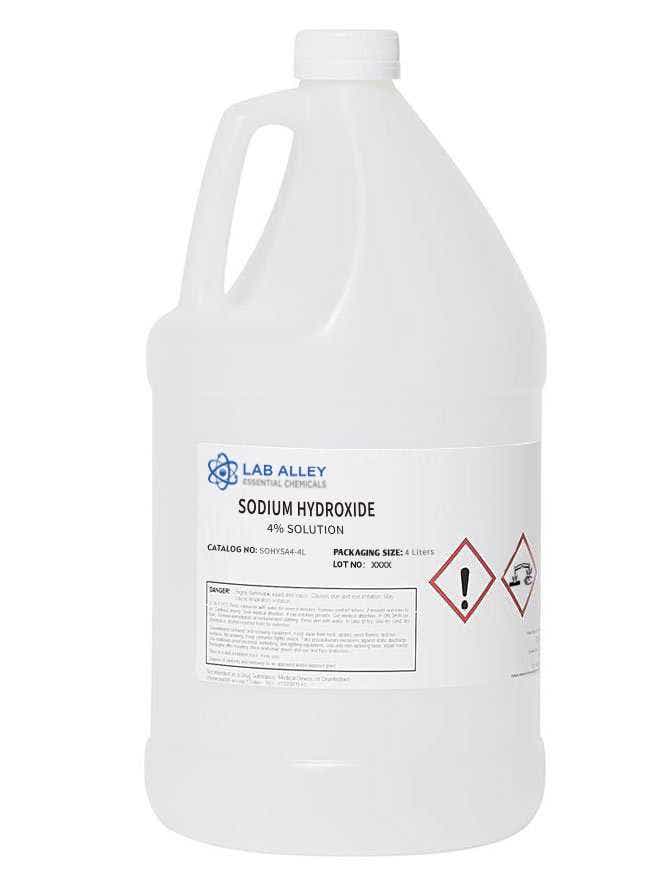 Sodium Hydroxide 4% Solution