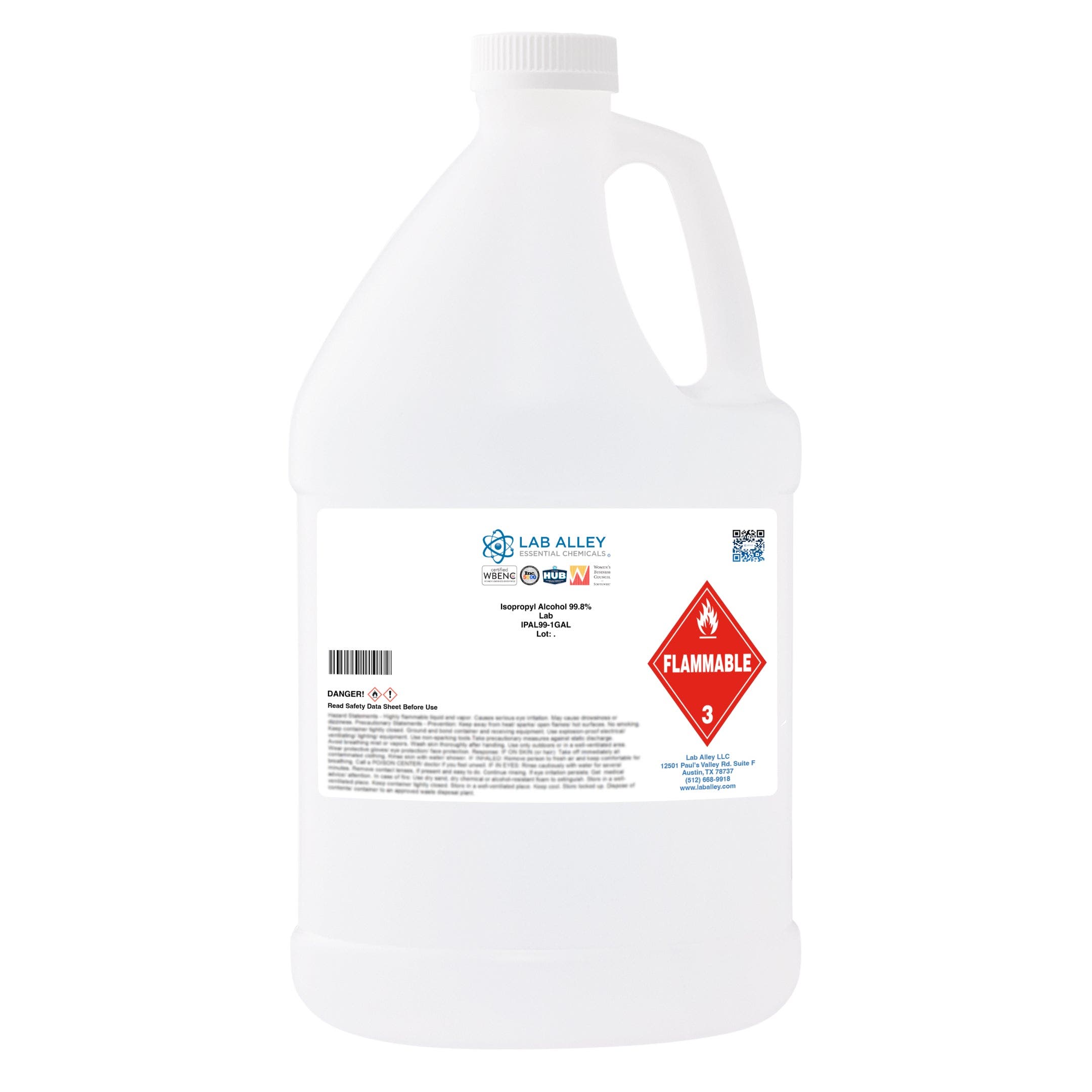Isopropyl Alcohol 99.8% Lab Grade