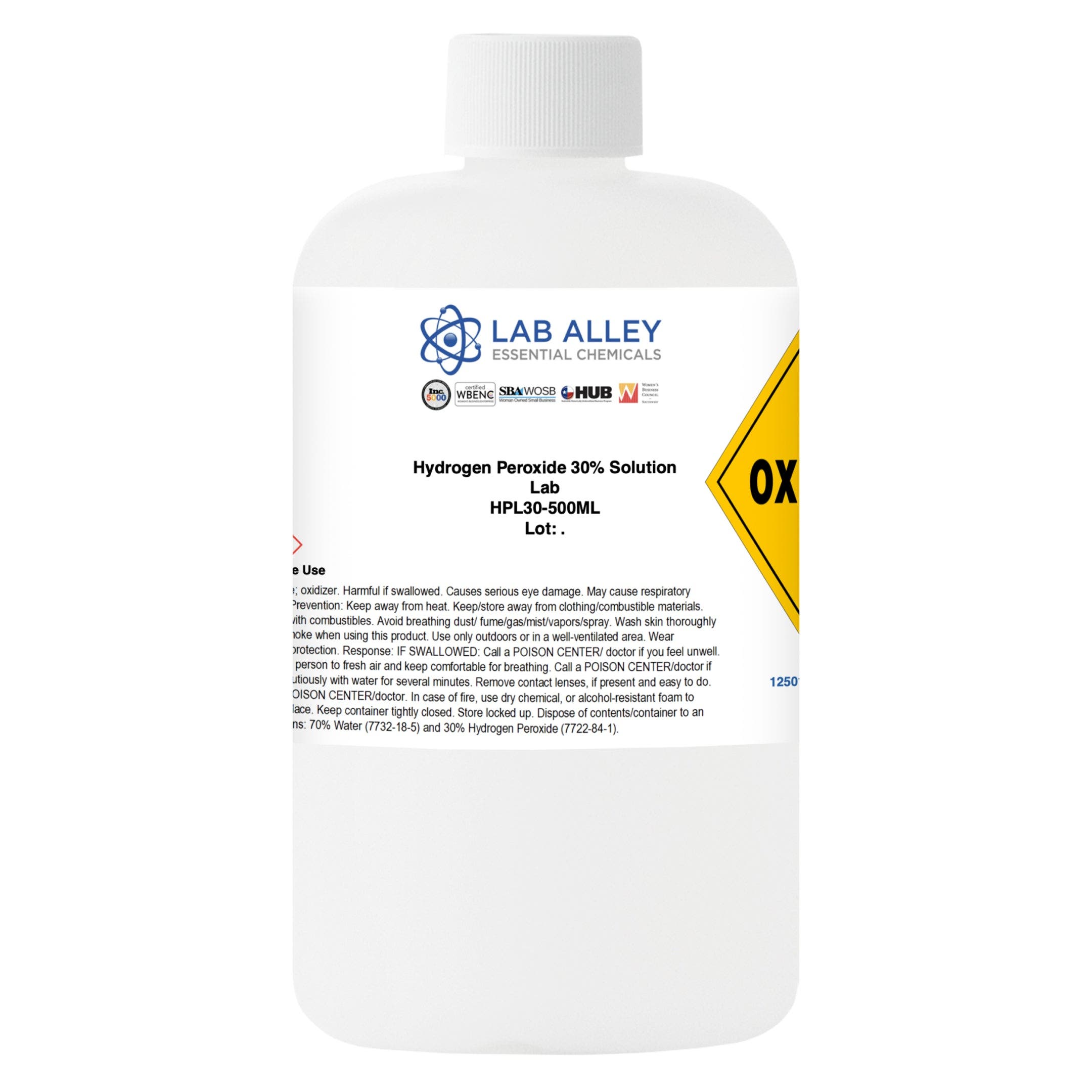 Hydrogen Peroxide 30% Solution, Lab Grade