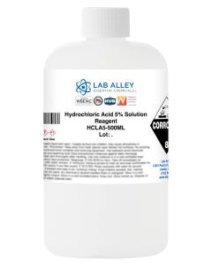 Hydrochloric Acid 5% Solution, Reagent Grade