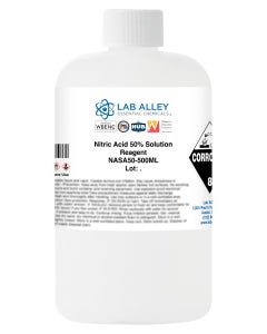Nitric Acid 50% Solution, Reagent Grade