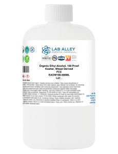 Organic Ethyl Alcohol, Wheat, 190 Proof, FCC Grade, Kosher
