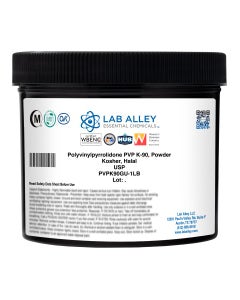 Polyvinylpyrrolidone PVP K-90, Powder, USP Grade, Kosher, Halal